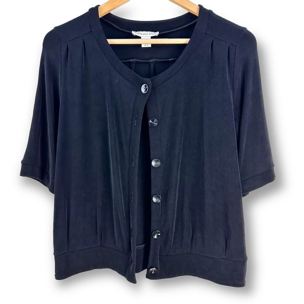 Coldwater Creek black button cardigan size M